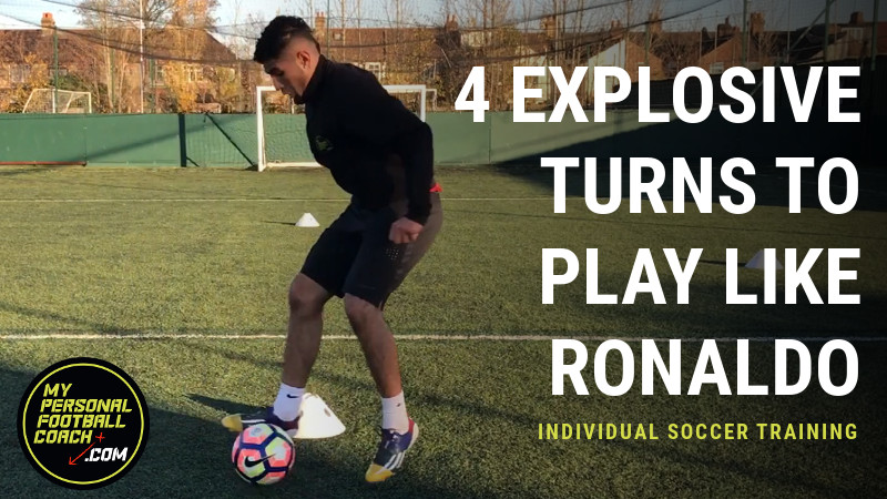 4 explosive turns to play like Ronaldo