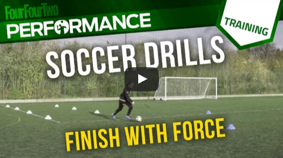 Soccer Skills Shooting Practice: Finish your force